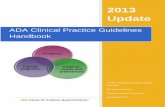 ADA Clinical Practice Guidelines Handbook-2013.Ashx
