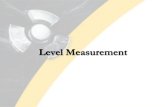 Level Measurement - Indirect Sensing