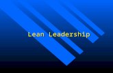 Lean Leadership PowerPoint Presentation