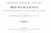 Guido Micrologus-Año 1026 DC
