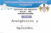 Analgésicos y Antagonistas Opioides 2014.