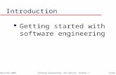 Software Engineering - Introduction