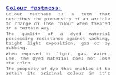 Colour Fastness