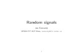 Random Signals Notes