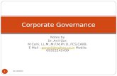Corporate Govenrance Anil Gor