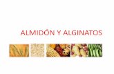 Almidon y Alginatos