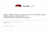 Red Hat Directory Server 9.0 Administration Guide en US