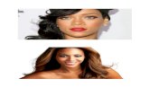 Beyonce and Rihanna Comparison