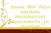 Emaar MGF Palm Gardens Residential Apartments in Gurgaon