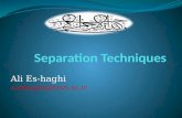 Separation Distillation