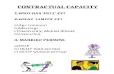 Contractual Capacity