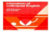 Intonation of Colloquial English