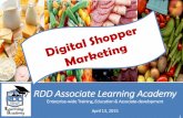 RDD Learning Academy Digital Shopper Mktg