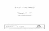 GLI Pro-P3 PH-OrP Transmitter Controller Operating Manual