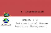 Chapter 3 International Human Resource Management
