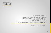 CN Training (English) - Module 10 - Reporting Victimization.pptx