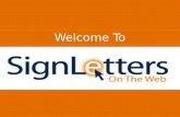 Purchase Variety of Sign and Letter |
