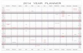 2014 Year Planner