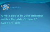 Give a Boost to your Business with a Reliable Online PC Support Firm