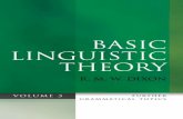 Basic Linguistic Theory Vol 3