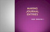 3. Journal Entries
