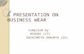 A Presentation on Business Wear (1)