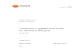 Collection of Geothermal Fluids for Chemical Analysis