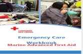 Marine Advanced First Aid Workbook 2013