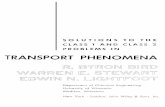 Bird R.B._ Et Al. Solutions to the Class 1 and 2 Problems in Transport Phenomena (Wiley_ 1960)(175s)
