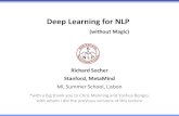 Deep Learning for NLP without Magic - Richard Socher