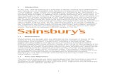 In-depth Business Research: Sainsbury's