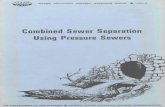 Combined Sewer Separation Using Pressure Sewers (ASCE)