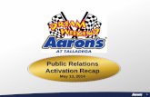 Aaron's- Science of Speed Recap