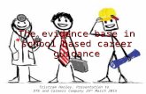 The Evidence Base in Career Guidance