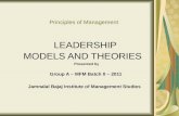 Leadership Models Theories