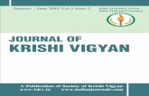 Journal of Krishi Vigyan Vol 3 Issue 2