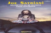 Joe Satriani - Secretos de Mi Técnica Para Guitarra by Mr.angel