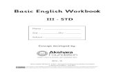 Set 2 - English Work Book Std 3