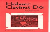 Hohner Clavinet D6 Manual