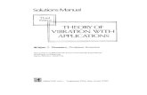 Theory of Vibration With Application 3rd Solution