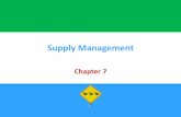 Supply Chain Chapter 7 Review