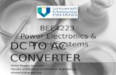Power Electronics Slides and Notes DC Converters