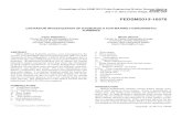 CAVITATION INVESTIGATION OF HYDROFOILS FOR MARINE HYDROKINETIC TURBINES