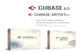 Cubase 6.5 Version History - Issues & Solutions