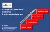 eXampleCG Strategy and Operations Excellence Consulting Services