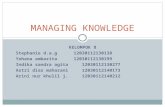 Sim Ch 11 Managing Knowledge