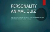 Personality Animal Quiz