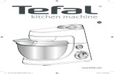 Tefal Kitchen Machine users manual