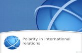 Polarity in International Relations.