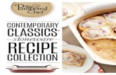 Pampered Chef Contempory Stoneware Classic Recipes